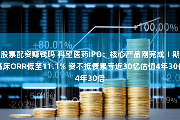 股票配资赚钱吗 科望医药IPO：核心产品刚完成Ⅰ期临床ORR低至11.1% 资不抵债累亏近30亿估值4年30倍