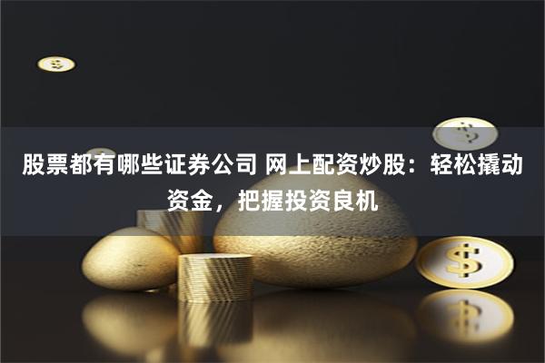 股票都有哪些证券公司 网上配资炒股：轻松撬动资金，把握投资良机
