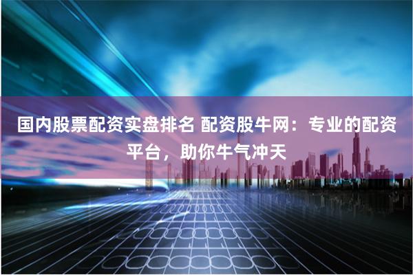 国内股票配资实盘排名 配资股牛网：专业的配资平台，助你牛气冲天