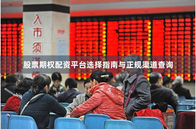 股票期权配资平台选择指南与正规渠道查询